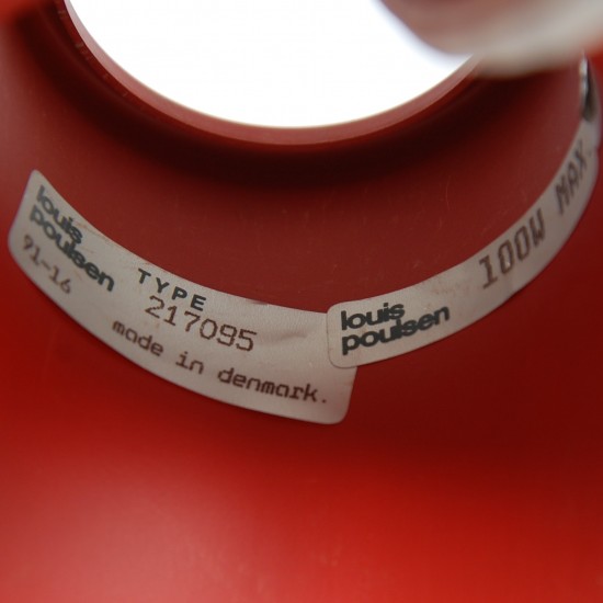 Poul Henningsen rød PH5 pendel