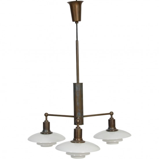 Poul Henningsen bruneret messing Stammekrone 1997