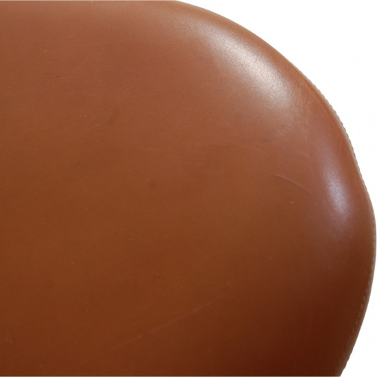 Erik Jørgensen Corona stol i cognac læder