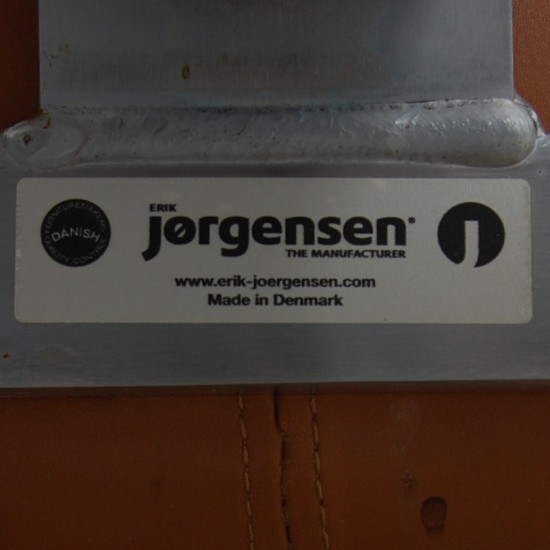 Erik Jørgensen Corona stol i cognac læder