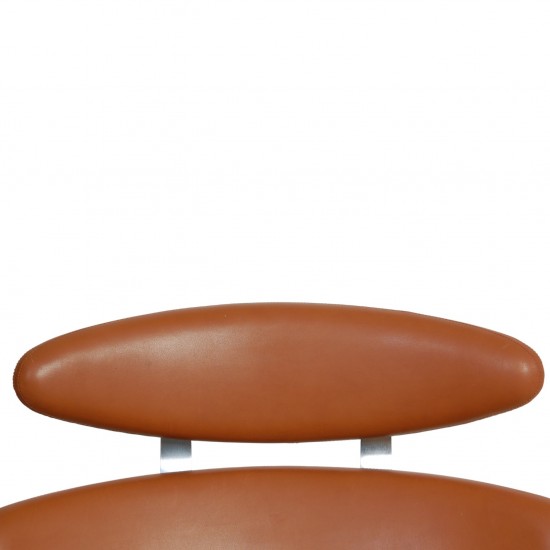 Erik Jørgensen Corona stol i cognac læder