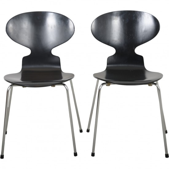 Arne Jacobsen sæt af to sorte Myrer 1990'erne