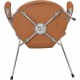 Arne Jacobsen 3207 Syver stol i cognac classic læder 1960'erne