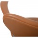 Arne Jacobsen 3207 Syver stol i cognac classic læder 1960'erne
