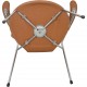 Arne Jacobsen 3207 Syver stol i cognac classic læder 1960'erne