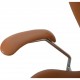 Arne Jacobsen 3207 Syver stol i cognac classic læder 1960'erne