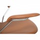 Arne Jacobsen 3207 Syver stol i cognac classic læder 1960'erne