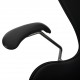 Arne Jacobsen 3207 Syver stol i sort Essential læder 2015