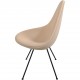 Arne Jacobsen 3110 Dråbe stol nybetrukket med natur læder 2010'erne