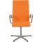 Arne Jacobsen 3243T medium ryg Oxford stol i gul Hallingdal 2006