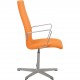 Arne Jacobsen 3243T medium ryg Oxford stol i gul Hallingdal 2006
