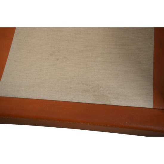 Børge Mogensen 2212 2.personers sofa i brunt læder 1980'erne