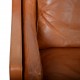 Børge Mogensen 2212 2.personers sofa i brunt læder 1980'erne