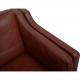 Børge Mogensen bordeaux 2213 3-personers sofa 1990'erne