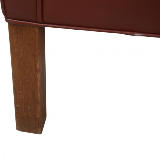 Børge Mogensen bordeaux 2213 3-personers sofa 1990'erne