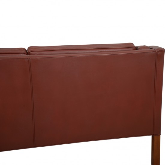 Børge Mogensen bordeaux 2213 3-personers sofa 1990'erne