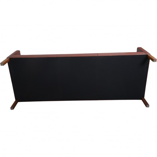 Børge Mogensen bordeaux 2213 3-personers sofa 1990'erne