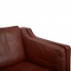 Børge Mogensen bordeaux 2213 3-personers sofa 1990'erne