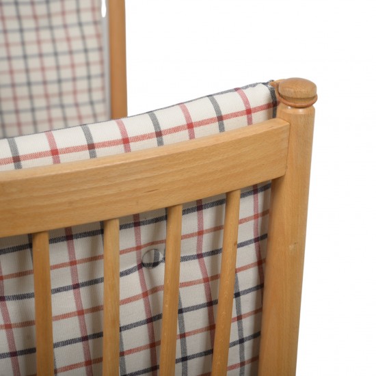 Børge Mogensen tremmesofa i cotil stof 1965