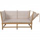 Børge Mogensen tremmesofa i cotil stof 1965