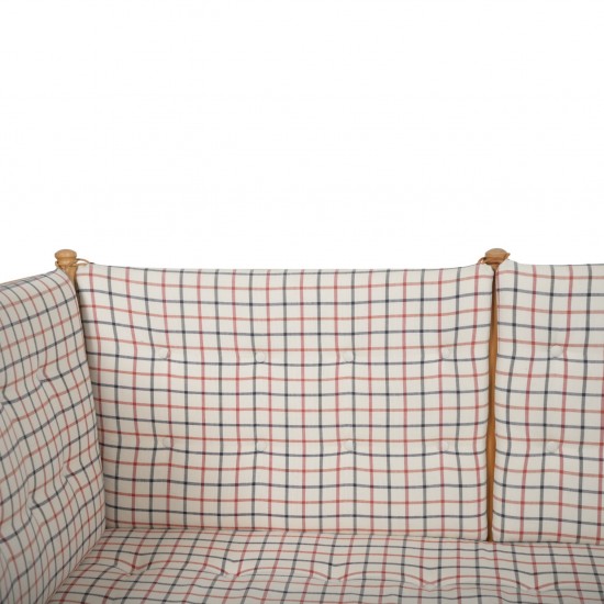 Børge Mogensen tremmesofa i cotil stof 1965