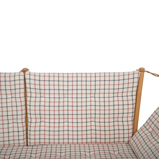 Børge Mogensen tremmesofa i cotil stof 1965