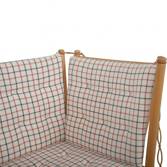 Børge Mogensen tremmesofa i cotil stof 1965