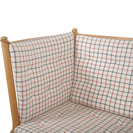 Børge Mogensen tremmesofa i cotil stof 1965