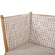 Børge Mogensen tremmesofa i cotil stof 1965