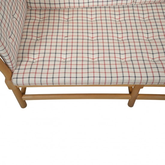 Børge Mogensen tremmesofa i cotil stof 1965