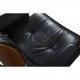 Charles Eames Lounge chair med ottoman i sort læder og valnød 2021