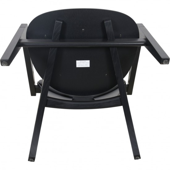 Hans Wegner ge460 butterfly stol i sort lakeret eg 2019