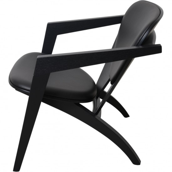 Hans Wegner ge460 butterfly stol i sort lakeret eg 2019