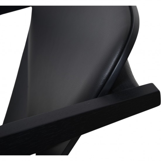 Hans Wegner ge460 butterfly stol i sort lakeret eg 2019