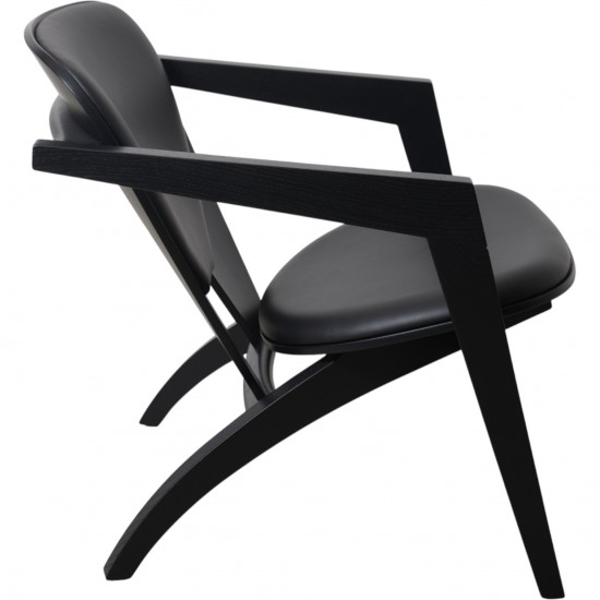 Hans Wegner ge460 butterfly stol i sort lakeret eg 2019