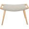 Hans Wegner Bamse taburet i ask 2005