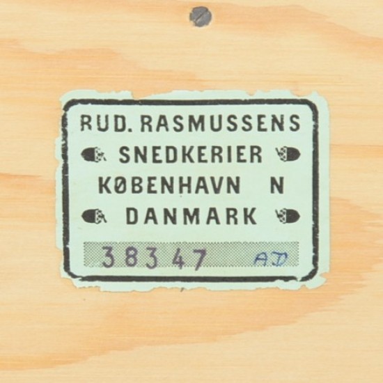 Mogens Koch Bogkasse af oregon pine 1970'erne