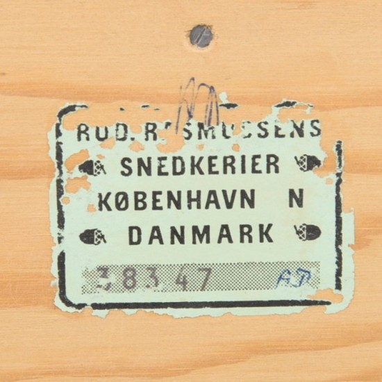 Mogens Koch Bogkasse af oregon pine 1970'erne