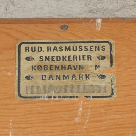 Mogens Koch Bogkasse af mahogni 1970'erne