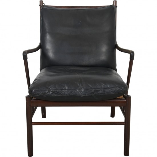 Ole Wanscher Colonial stol i mahogni 1970'erne