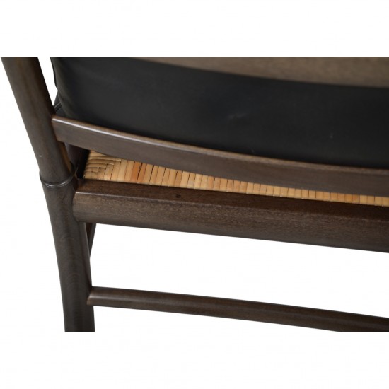 Ole Wanscher Colonial stol i mahogni 1970'erne