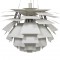 Poul Henningsen hvid Kogle lampe 84 Cm 2000'erne