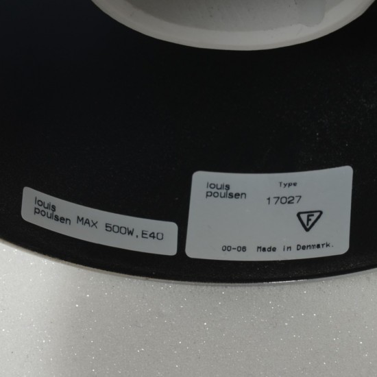 Poul Henningsen hvid Kogle lampe 84 Cm 2000'erne