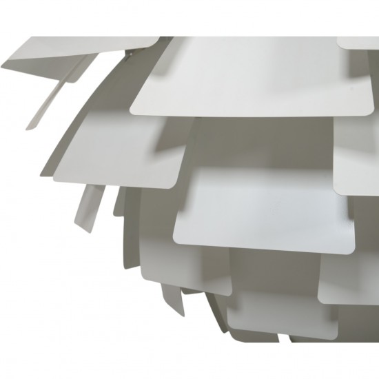 Poul Henningsen hvid Kogle lampe 84 Cm 2000'erne