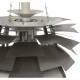 Poul Henningsen stål Kogle lampe 60 Cm 2012