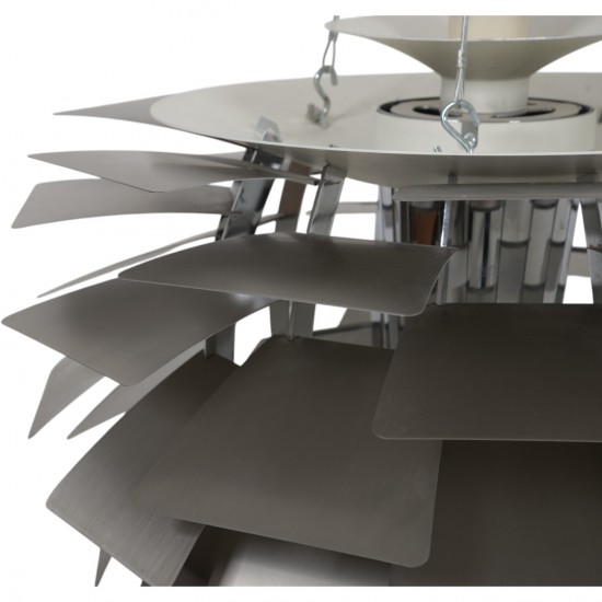 Poul Henningsen stål Kogle lampe 60 Cm 2012