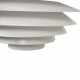 Svend Middelboe hvid Verona pendel 48cm 2000'erne