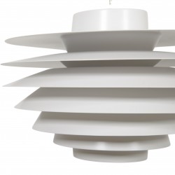 Svend Middelboe hvid Verona pendel 48cm 2000'erne