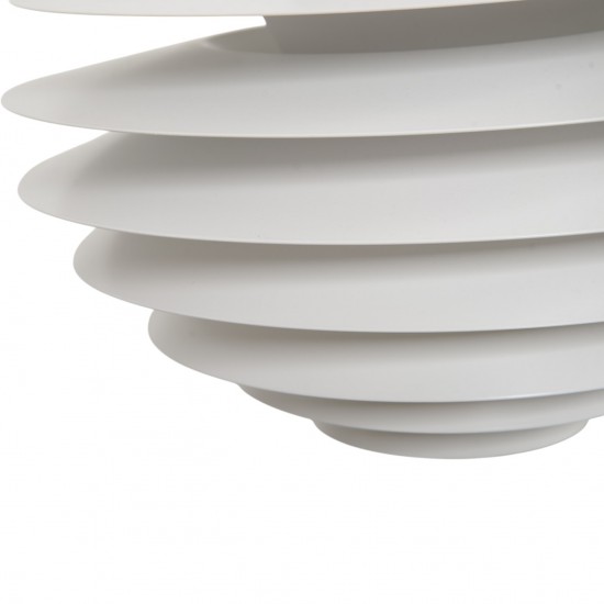 Svend Middelboe hvid Verona pendel 48cm 2000'erne