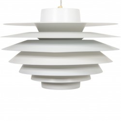 Svend Middelboe hvid Verona pendel 48cm 2000'erne